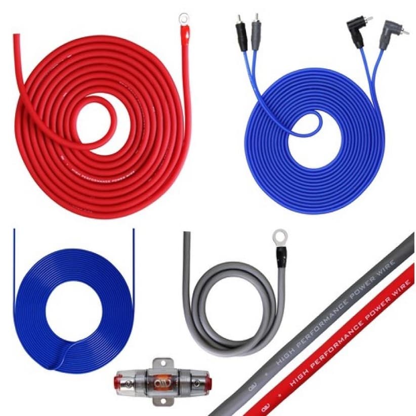 Kit cabluri instalare amplificator auto, 10mm2 — imagine 2