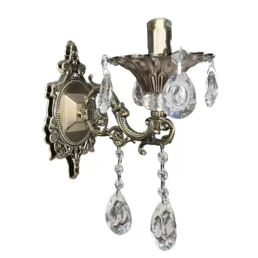 Aplica de perete Cristal SANSSOUCI Picollo, Flippy, Alama Antichizata — imagine 5