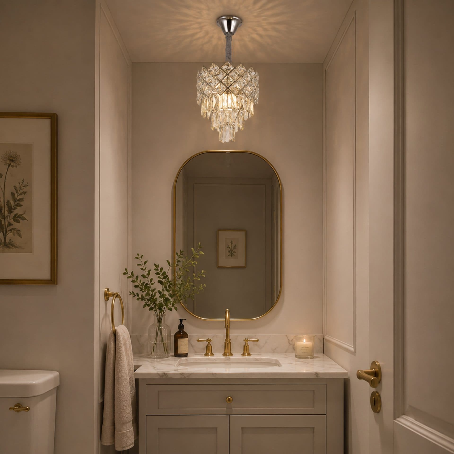 Candelabru cristal Flippy VECTORIA Petito 3xE14 — imagine 2