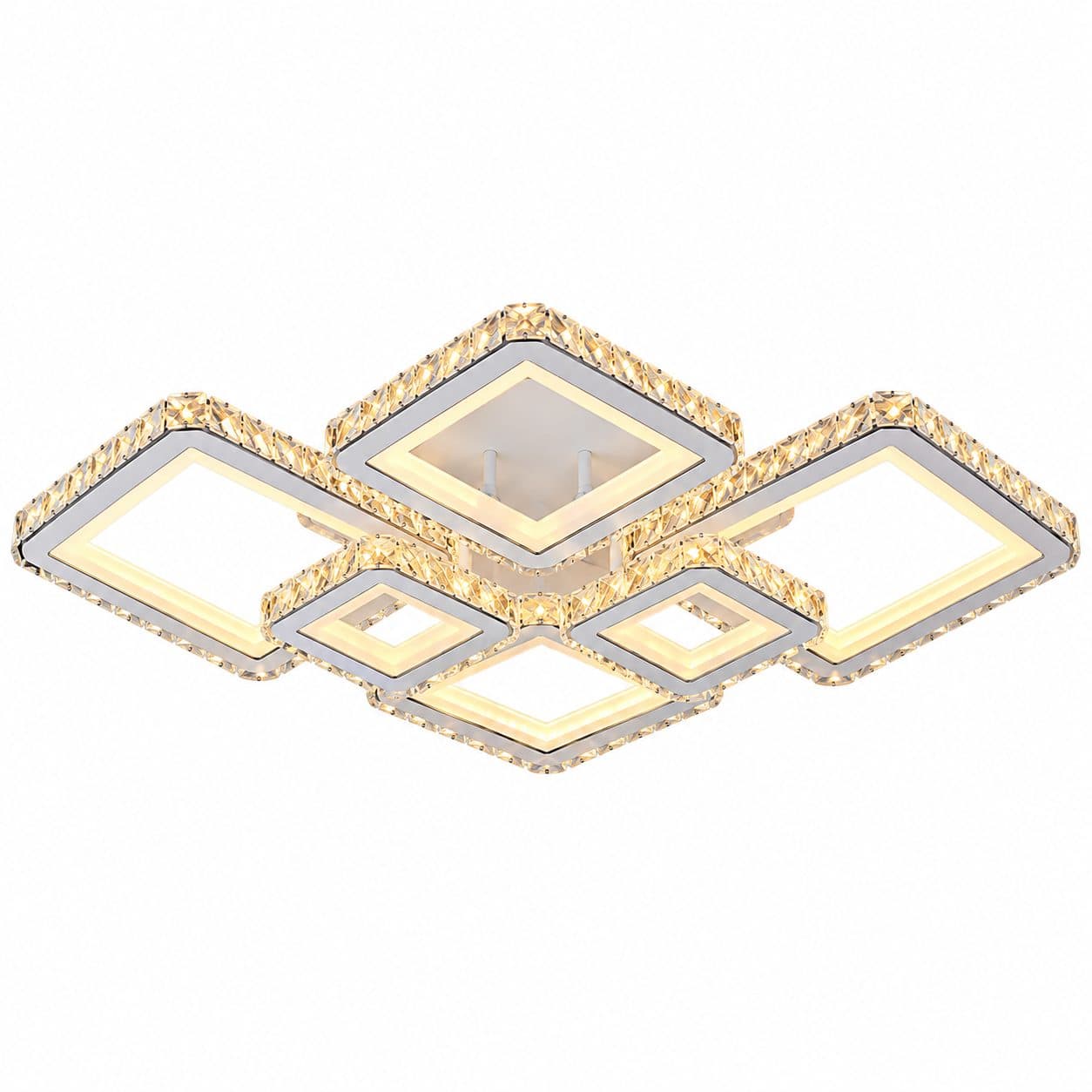 Lustra LED RGB cu telecomanda Flippy QUADRIS 175W — imagine 1