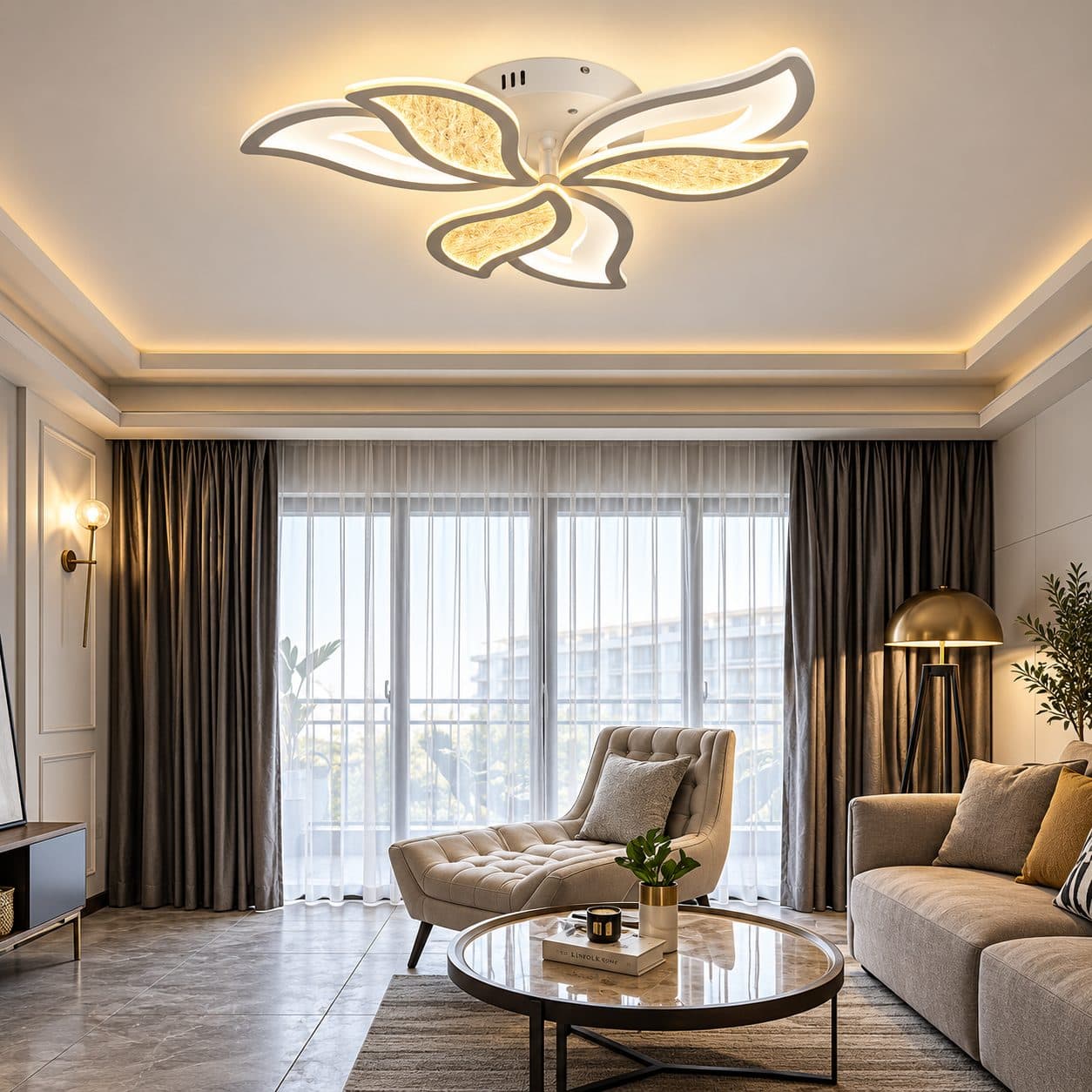 Lustra LED cu telecomanda Flippy KYLEN 144W — imagine 4
