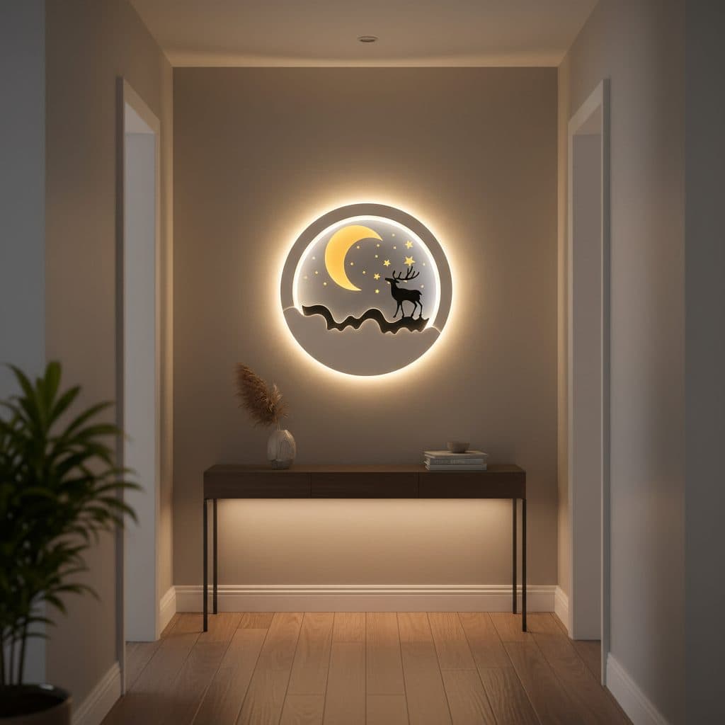 Aplica LED Flippy 44W Lumina Calda Neutra Rece Negru — imagine 7