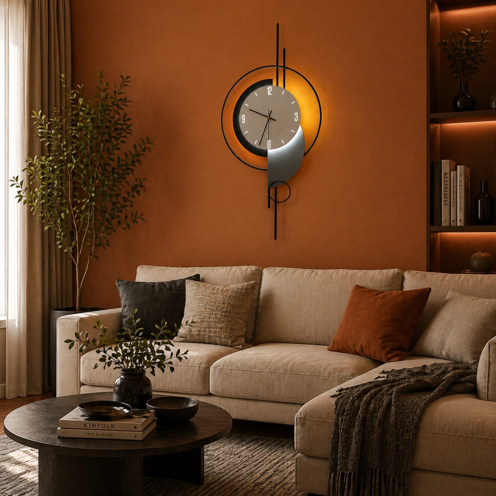 Aplica LED Decorativa Flippy Negru Lumina Reglabila — imagine 1