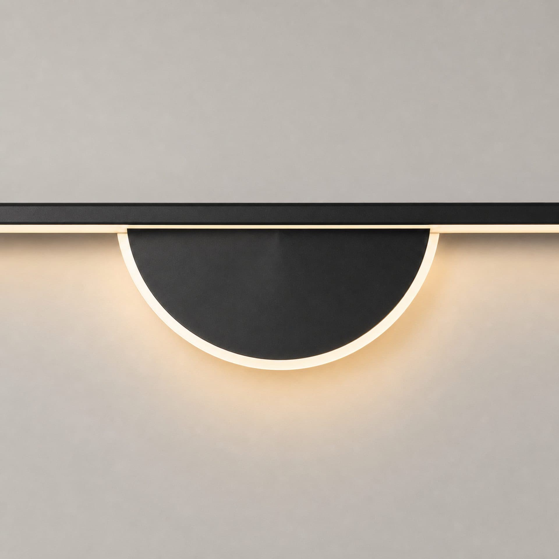 Aplica LED Decorativa Flippy 60cm Negru Calda/Neutra/Rece — imagine 10