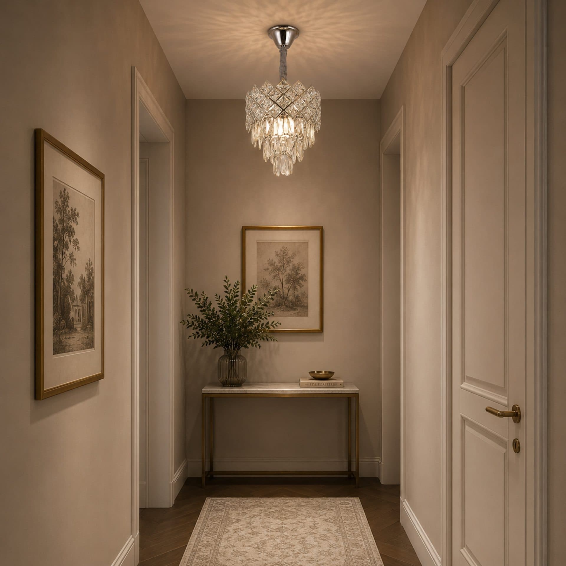 Candelabru cristal Flippy VECTORIA Petito 3xE14 — imagine 3
