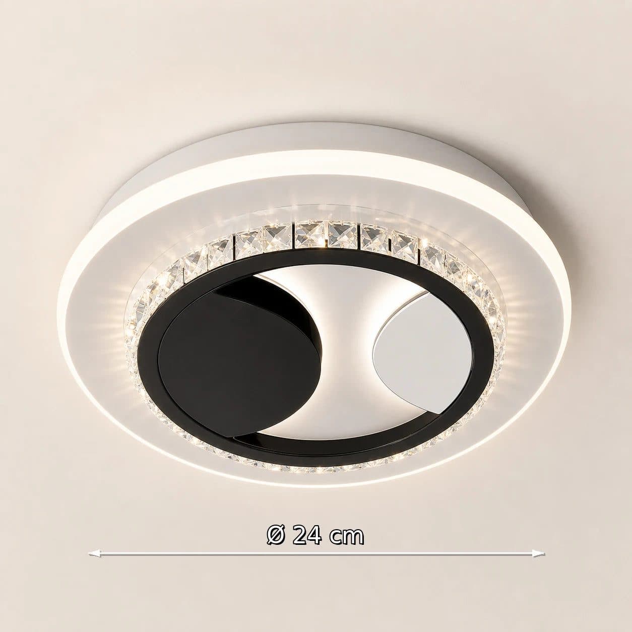 Lustra LED cu cristal Flippy ARIELLA 39W Rotunda — imagine 7