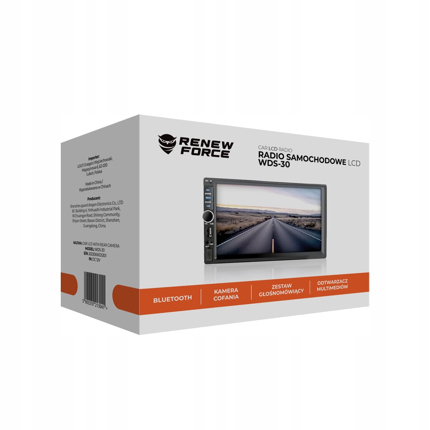 Player Video Auto 2DIN WDS-30 TouchScreen 7 inch — imagine 3