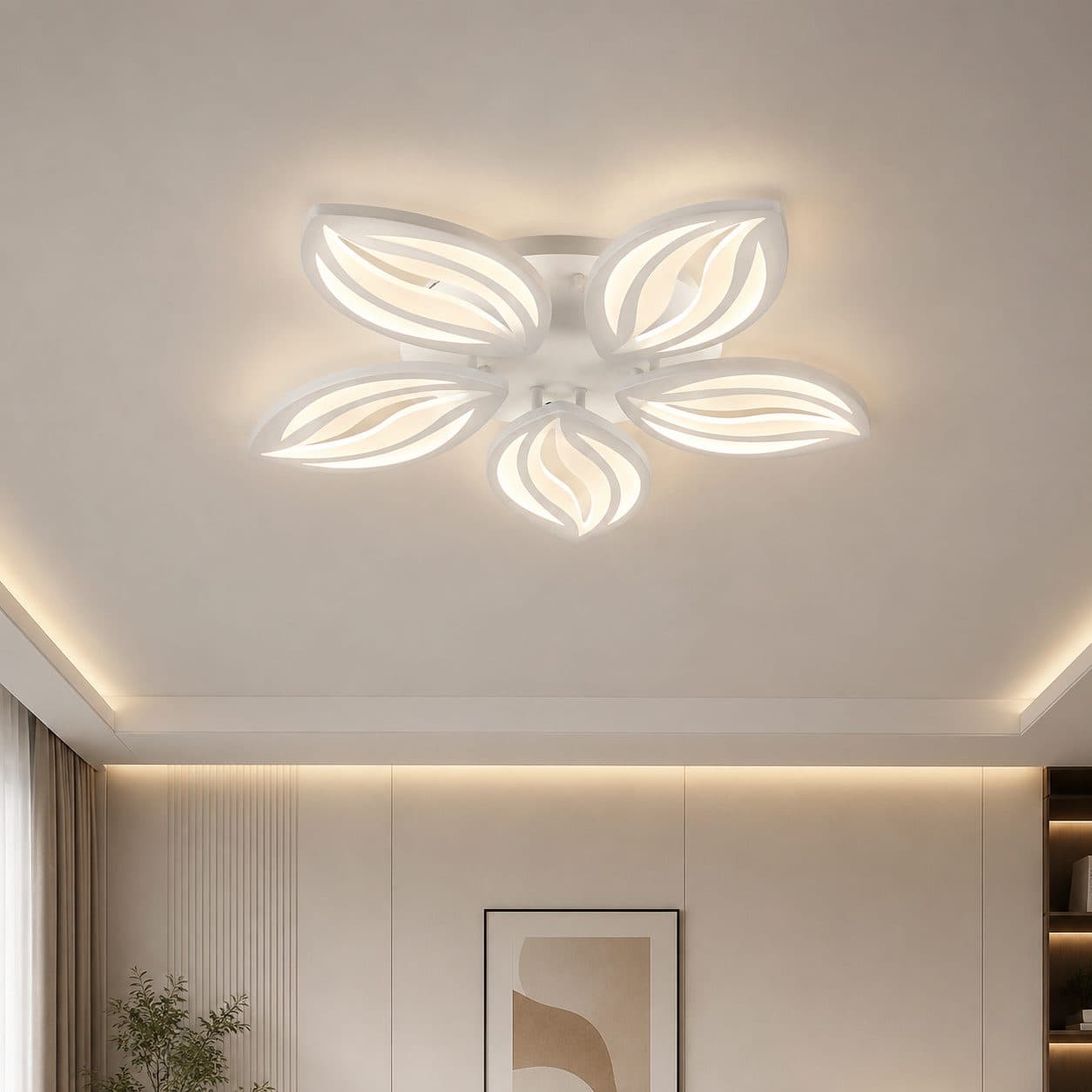 Lustra LED cu telecomanda Flippy ORCHID 66W — imagine 6