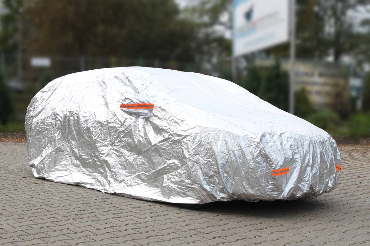 Prelata auto AMIO XL argintie — imagine 3