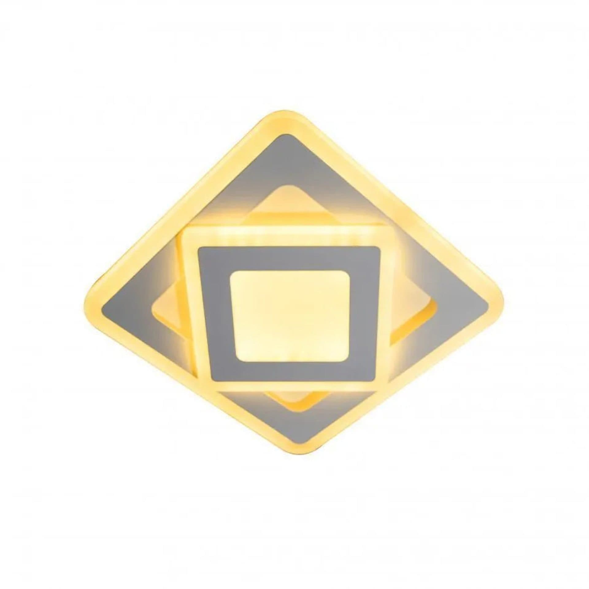 Lustra LED Flippy 22W, lumina Rece/Calda/Neutra, Alb — imagine 3