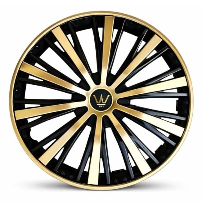 Set capace roti VELAR Monarch Gold/Black R16 — imagine 1