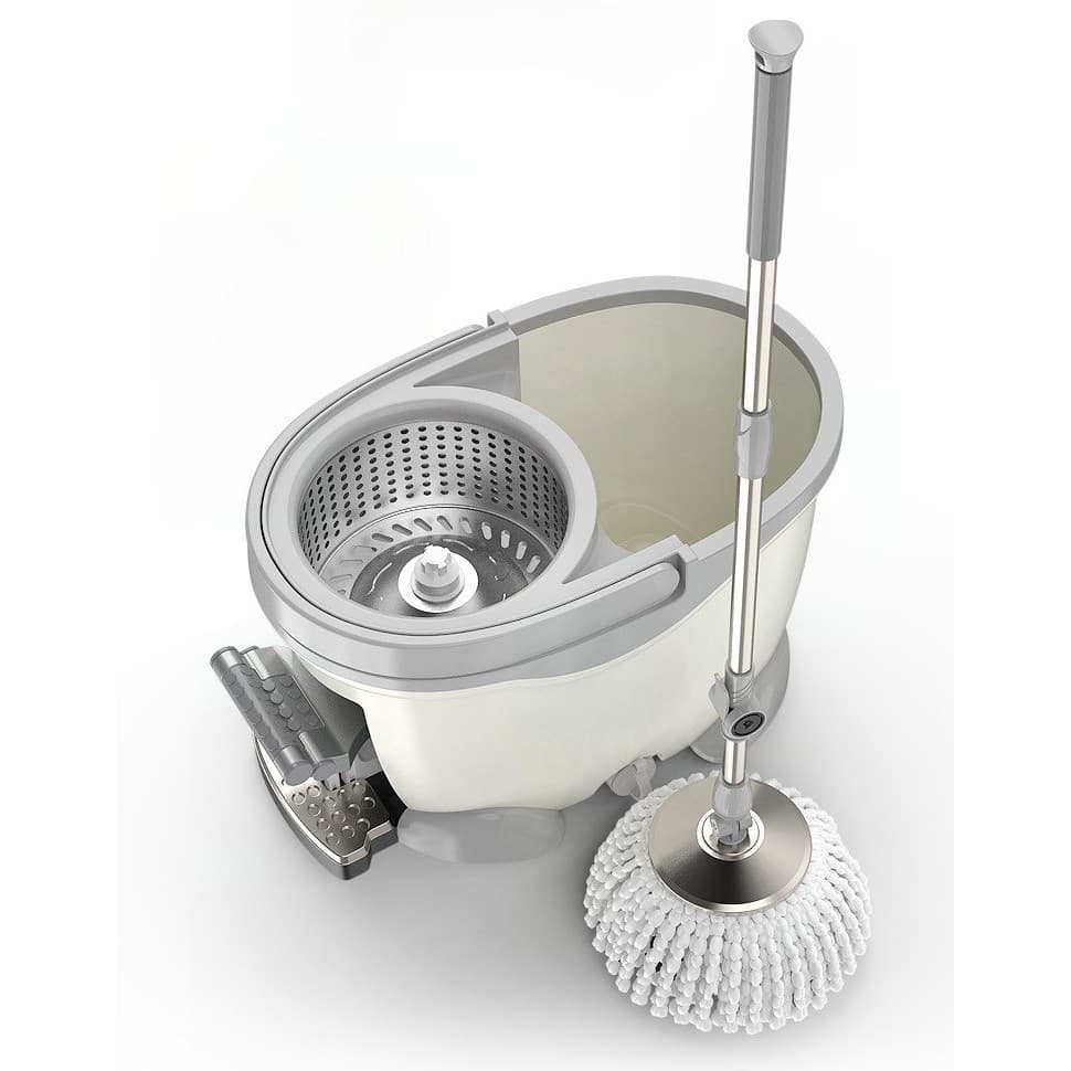 Set galeata cu pedala si mop rotativ Flippy — imagine 2
