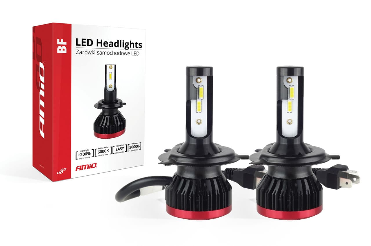 Becuri auto LED BF Series AMIO compatibil H4 — imagine 1