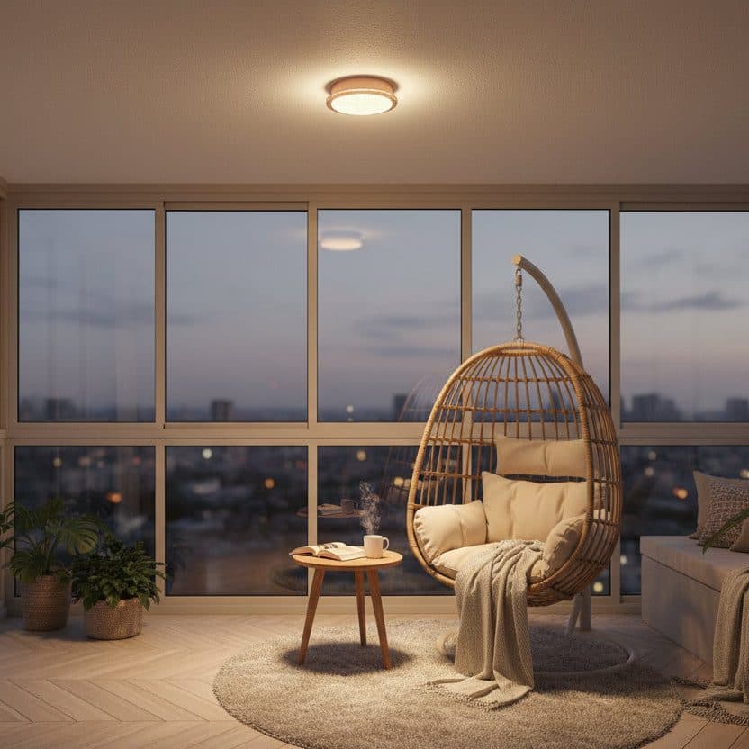 Aplica LED Decorativa Flippy Ø20 cm Lumina Reglabila — imagine 4