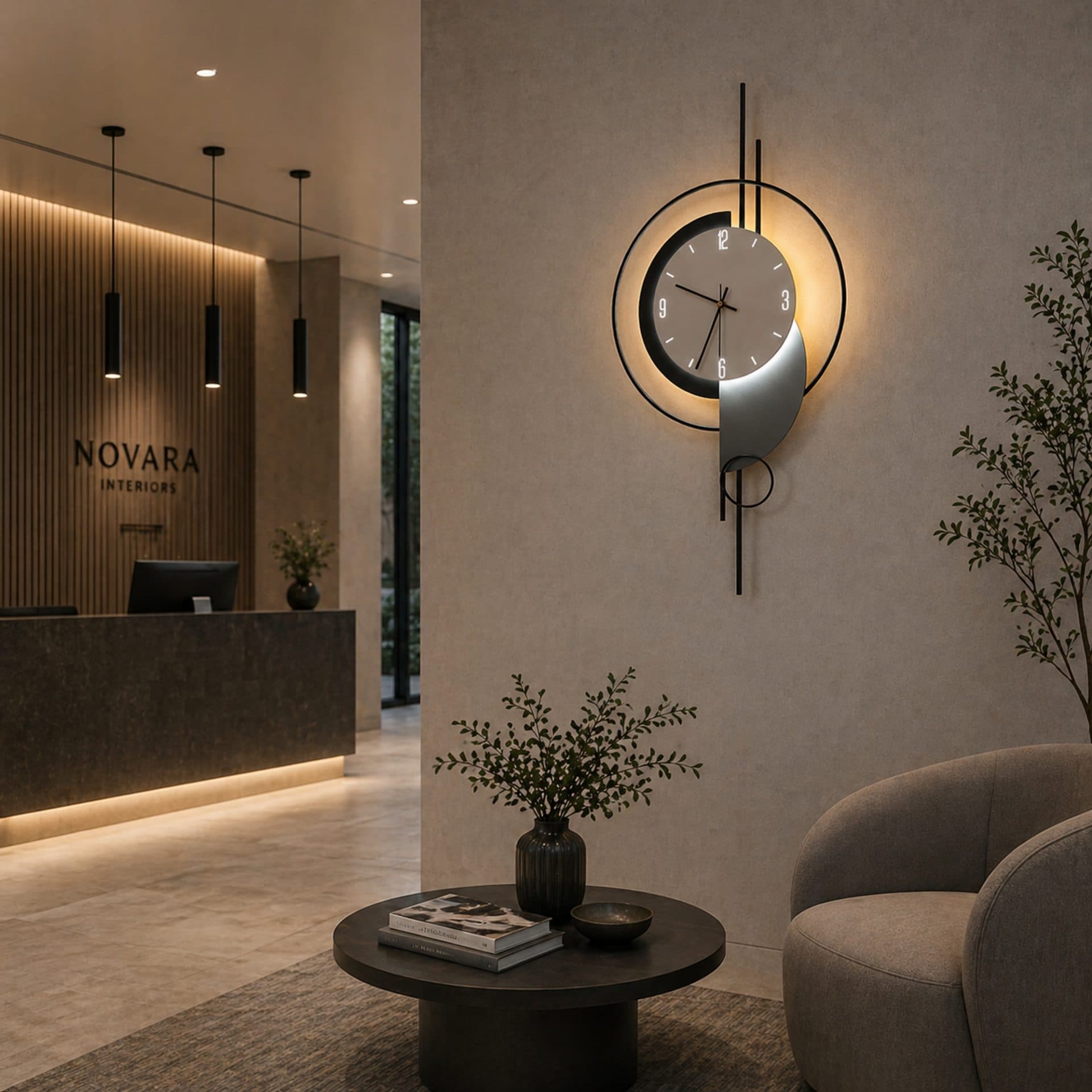 Aplica LED Decorativa Flippy Negru Lumina Reglabila — imagine 4
