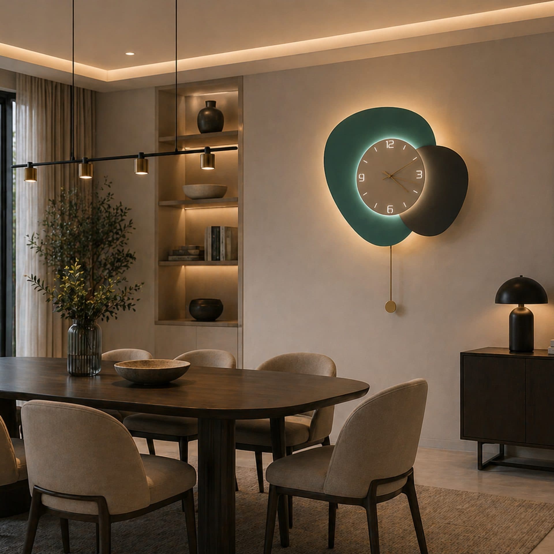 Aplica LED Decorativa Flippy DUOS Ø50cm — imagine 2