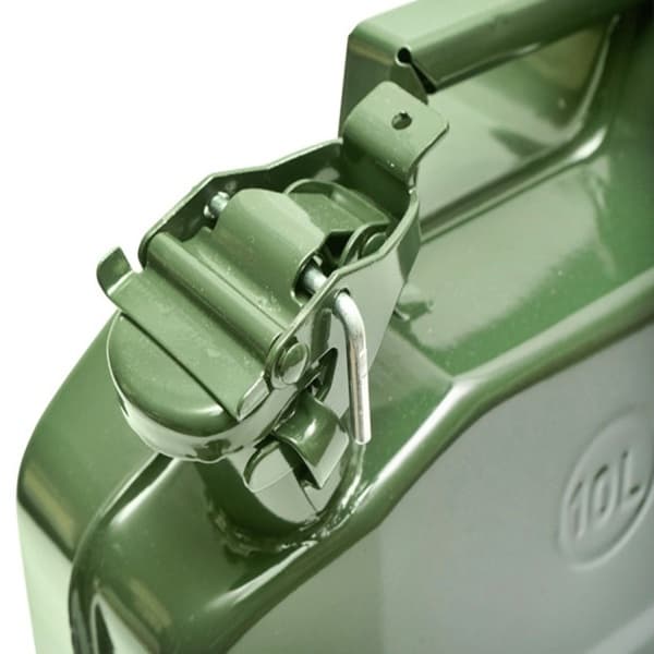 Canistra combustibil metalica 10l verde — imagine 3