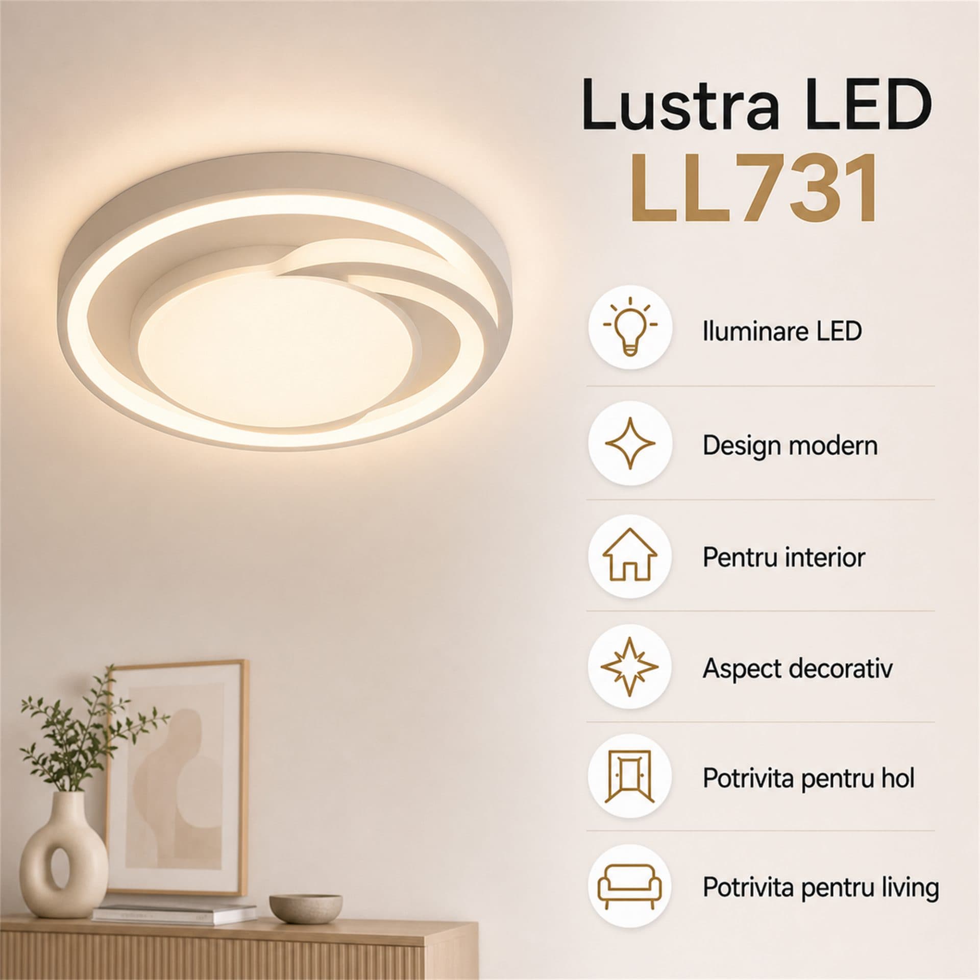 Lustra LED Flippy — imagine 13