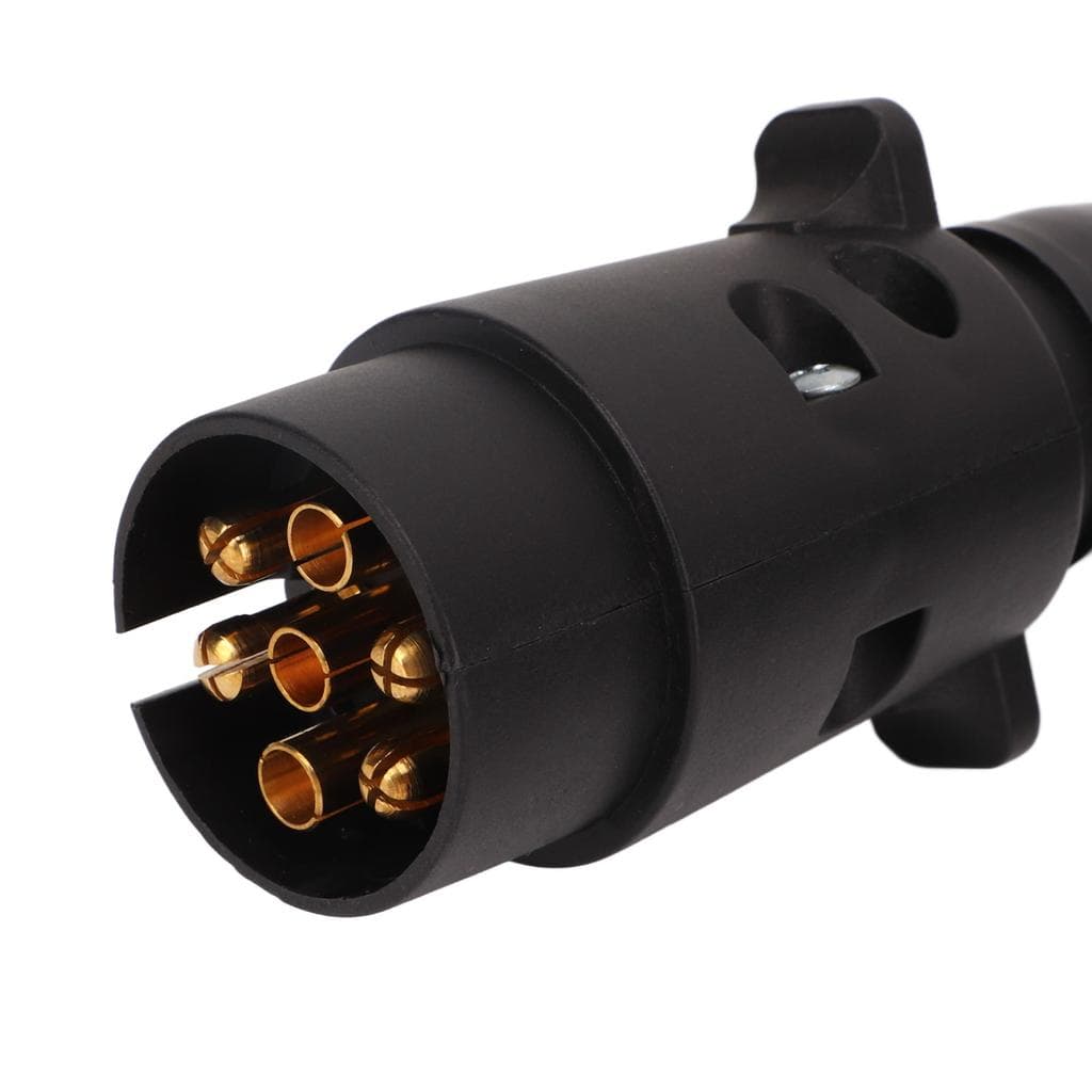Cablu electric spiralat remorca 7 pini Tata/Tata 2.5m — imagine 3