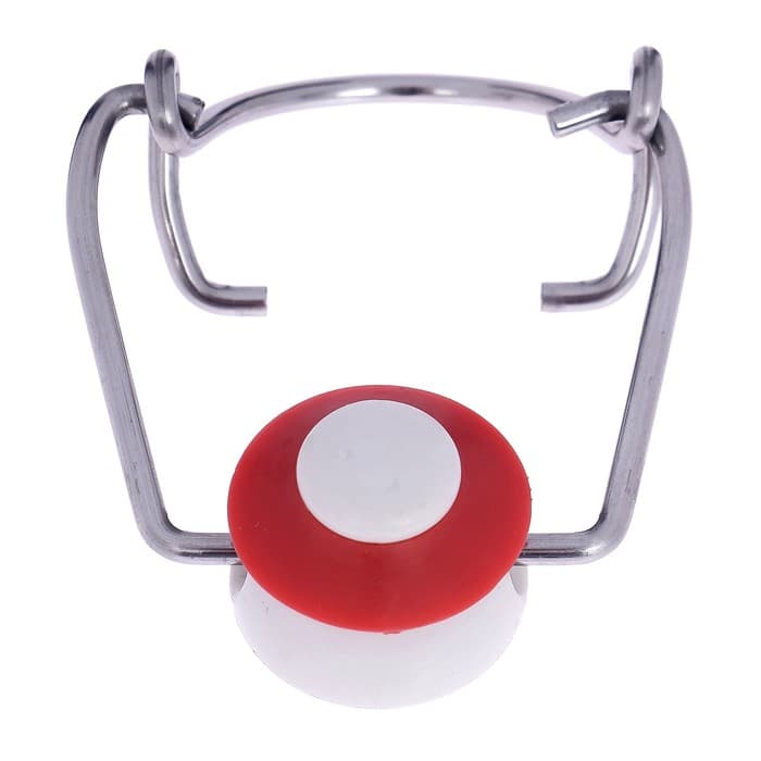 Set capace sticle cu clema metalica si dop ceramic, 100 bucati — imagine 4