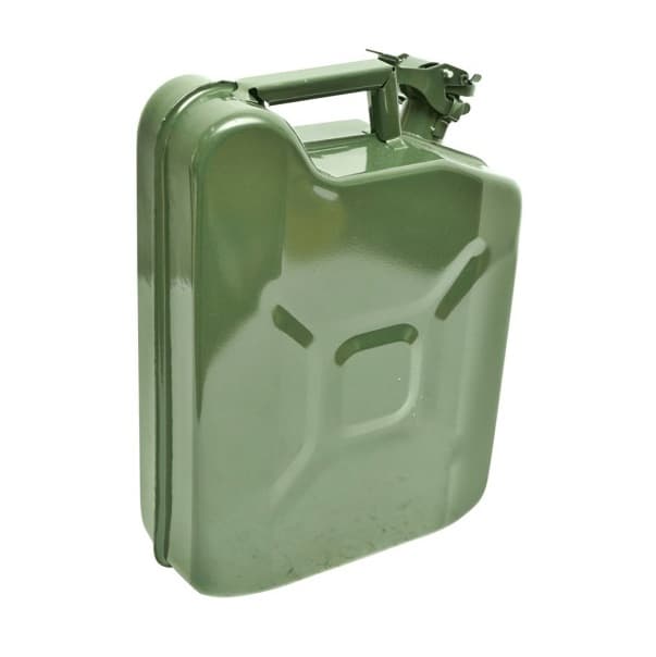 Canistra combustibil metalica 10l verde — imagine 2