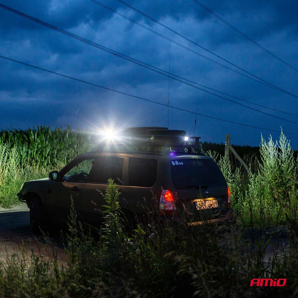 Proiector LED Off-Road AMIO 6400 lm — imagine 3