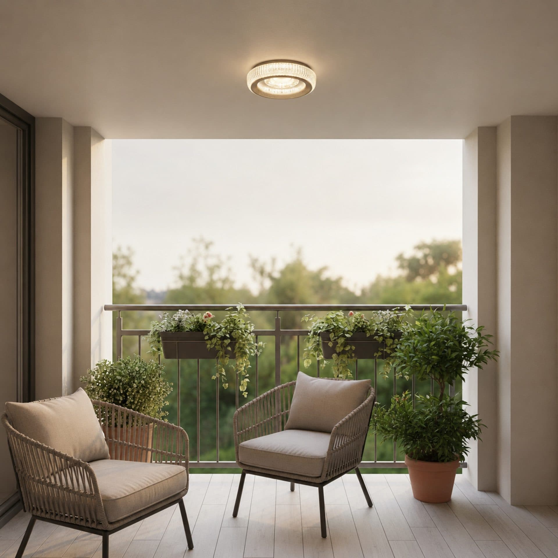 Lustra LED Flippy 29W Diametru 19cm Lumina Calda/Neutra/Rece Alb — imagine 3