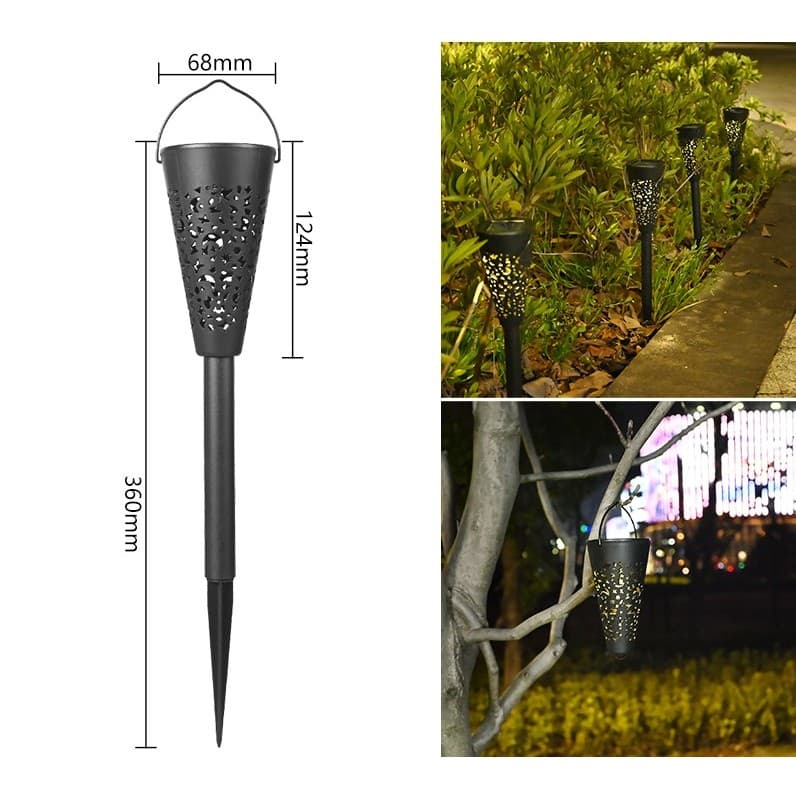 Set lampi solare LED gradina Flippy tip torta — imagine 10