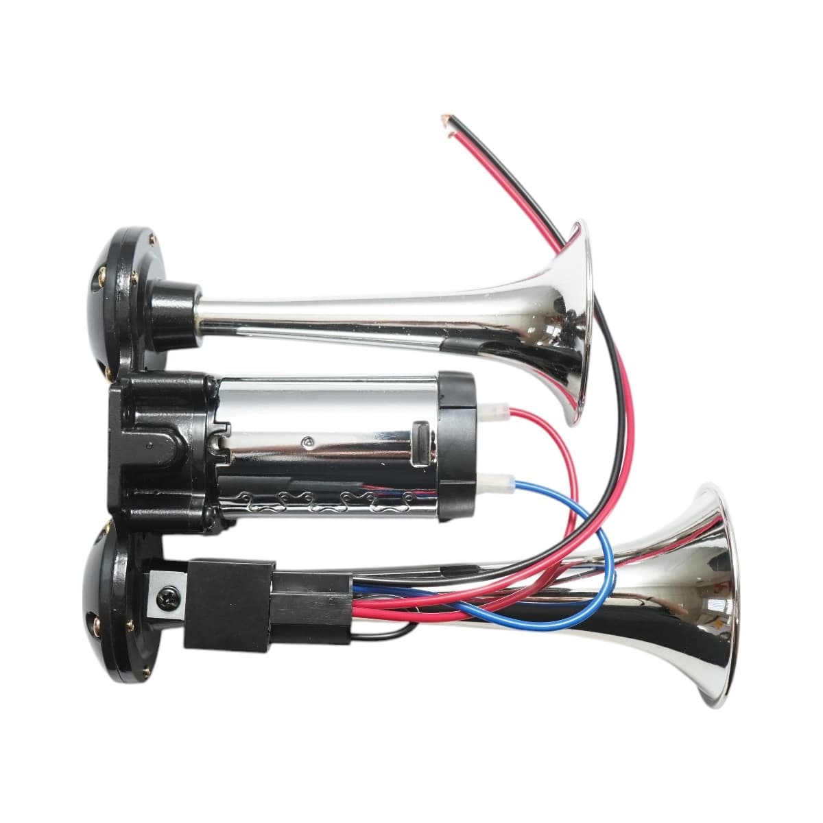 Claxon bitonal cu compresor, 12V, 178dB — imagine 3