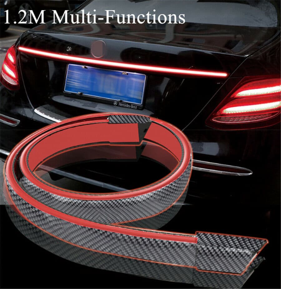 Lampa stop frana suplimentara LED 12V 120cm Carbon — imagine 6