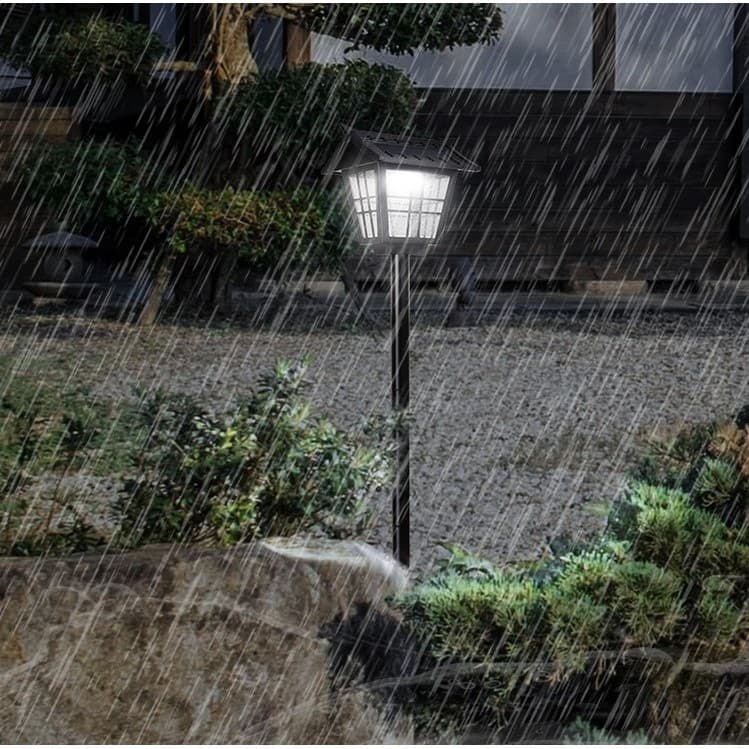 Lampa solara de tip stalp Flippy, Alb Rece — imagine 7