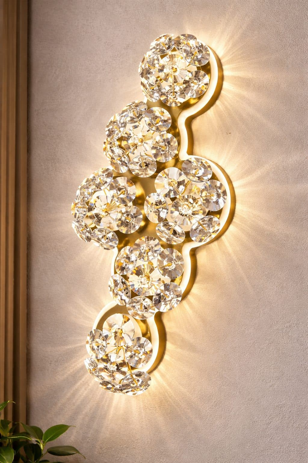 Aplica LED Flippy Cristal Decorativa BLOSSOM — imagine 4