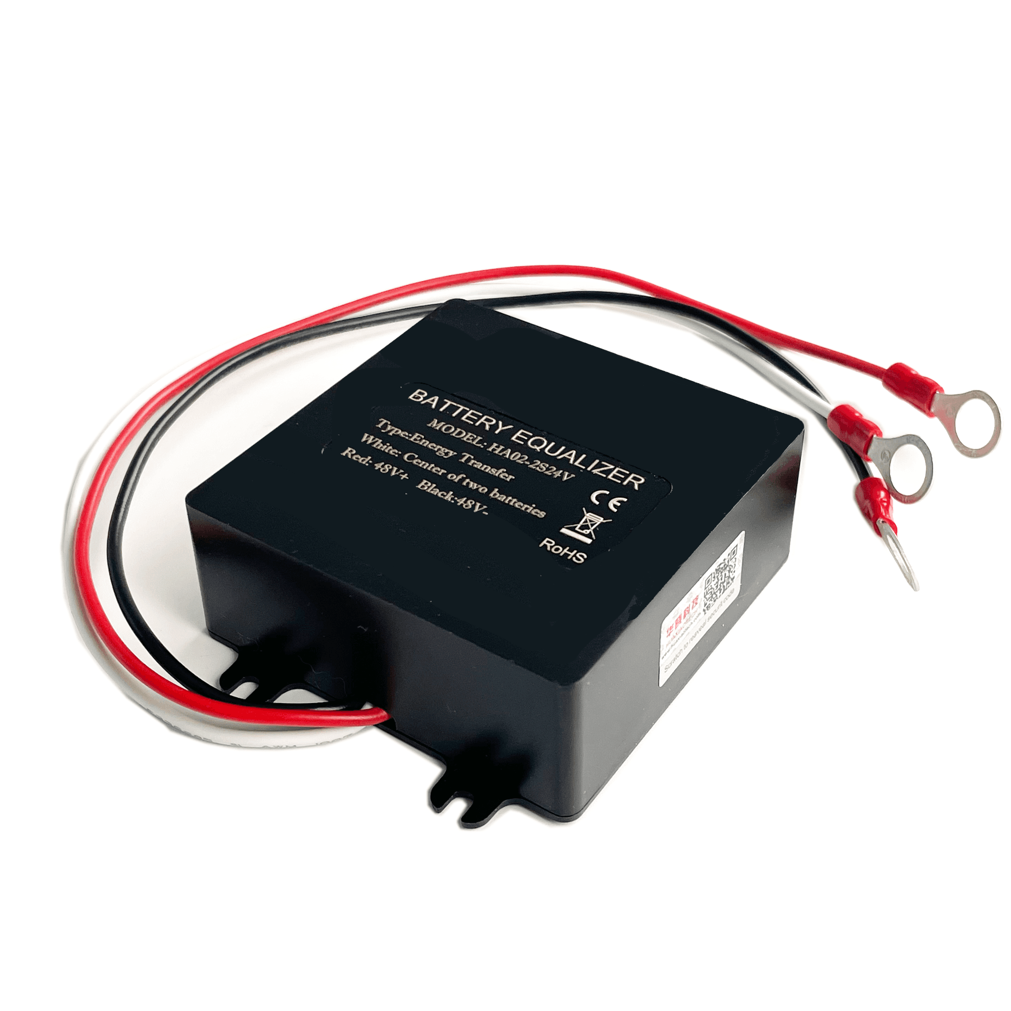 Egalizator alimentare baterii 2 x 24V pentru sisteme 48V cu display LCD — imagine 3