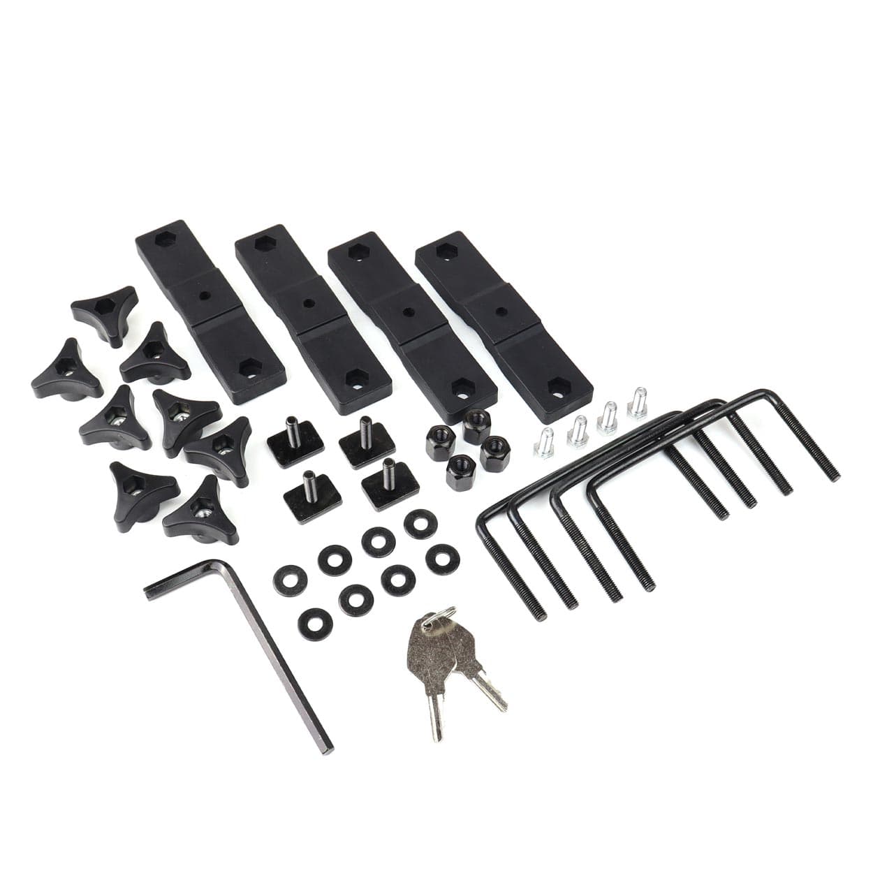 Suport Schi Snowboard AMIO cu prindere pe barele transversale, 570mm, model SSR-01S — imagine 8