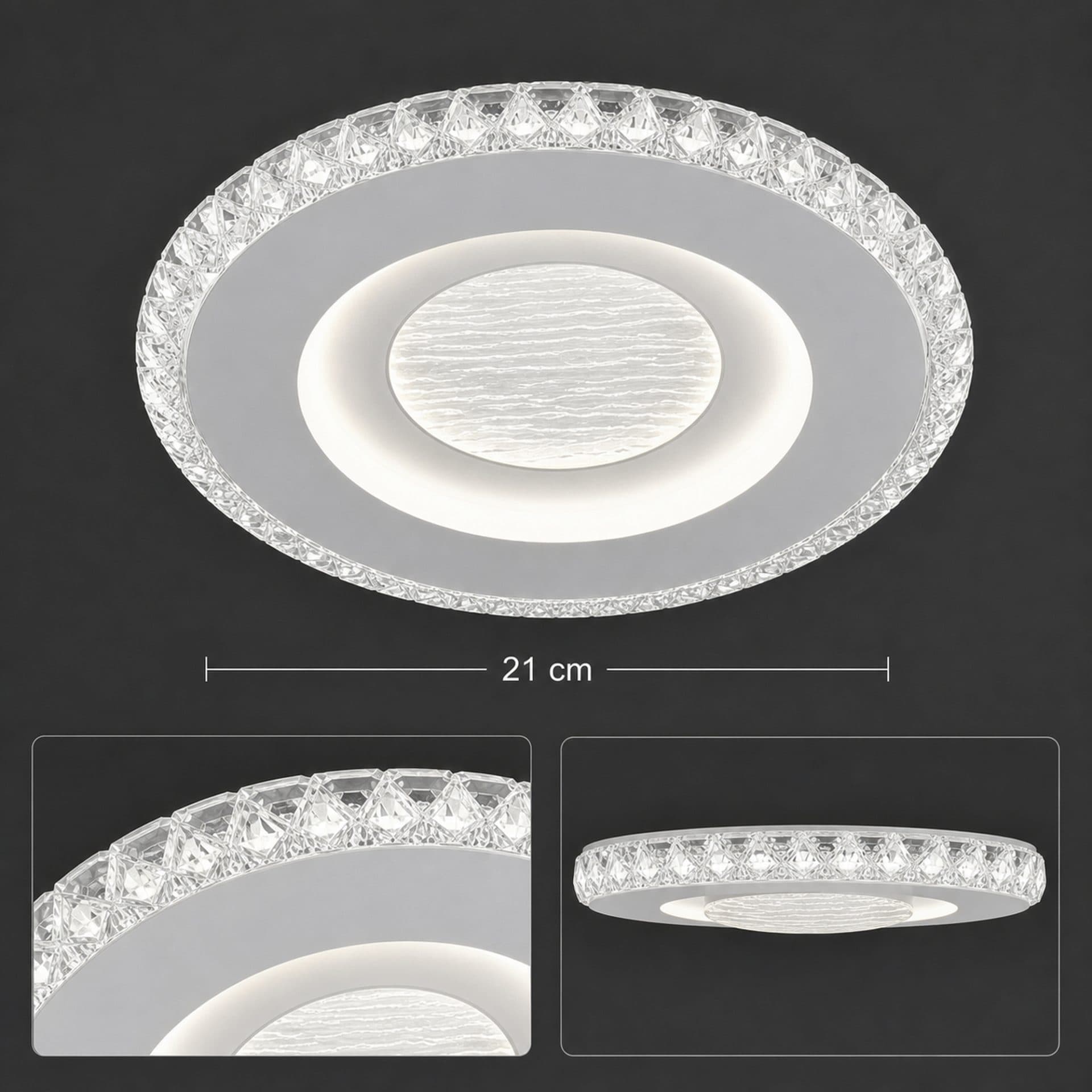 Lustra LED Flippy 33W Diametru 21cm — imagine 12
