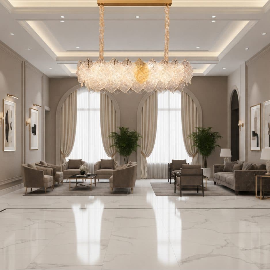 Candelabru Cristal LACE Royale 11xE14 Auriu Lucios Design Elegant — imagine 10