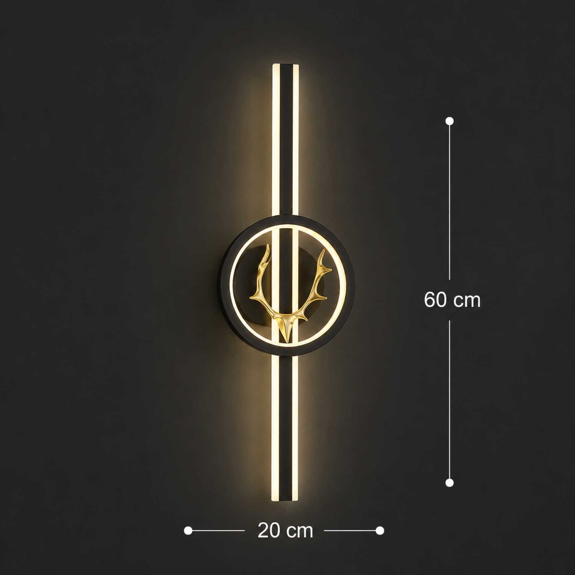 Aplica LED Decorativa Flippy CERBOS, 42W, 60cm — imagine 3
