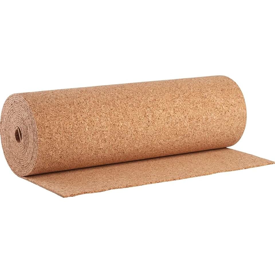 Material insonorizant auto din pluta naturala aglomerata, 100x100x8mm — imagine 1