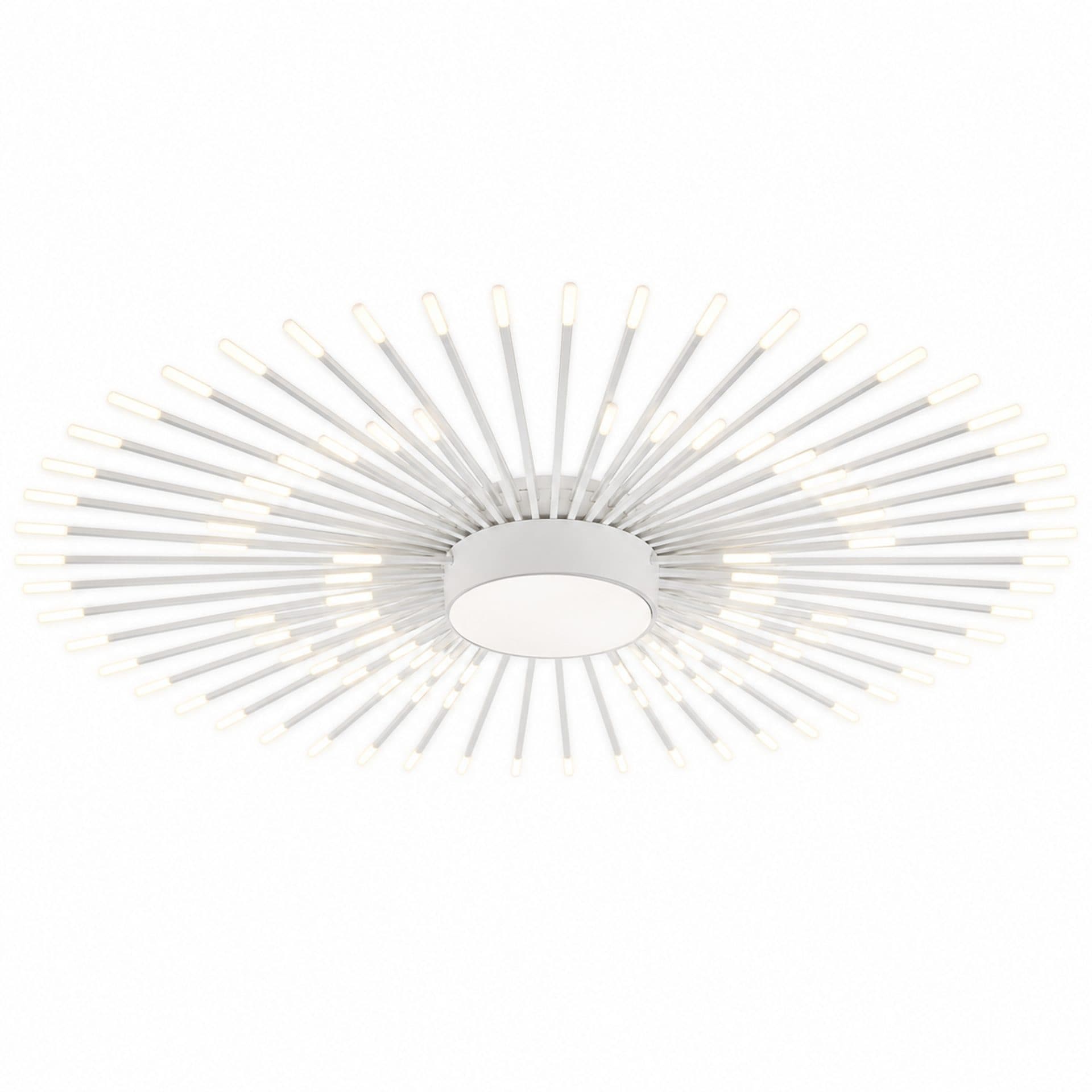 Lustra LED Flippy KALESA Grande Supremo Ø130cm Lumina Neutra 4000K 42W Alb Metal si Acril — imagine 12