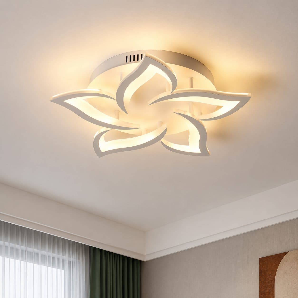 Lustra LED cu telecomanda Flippy LOTUS 54W — imagine 6