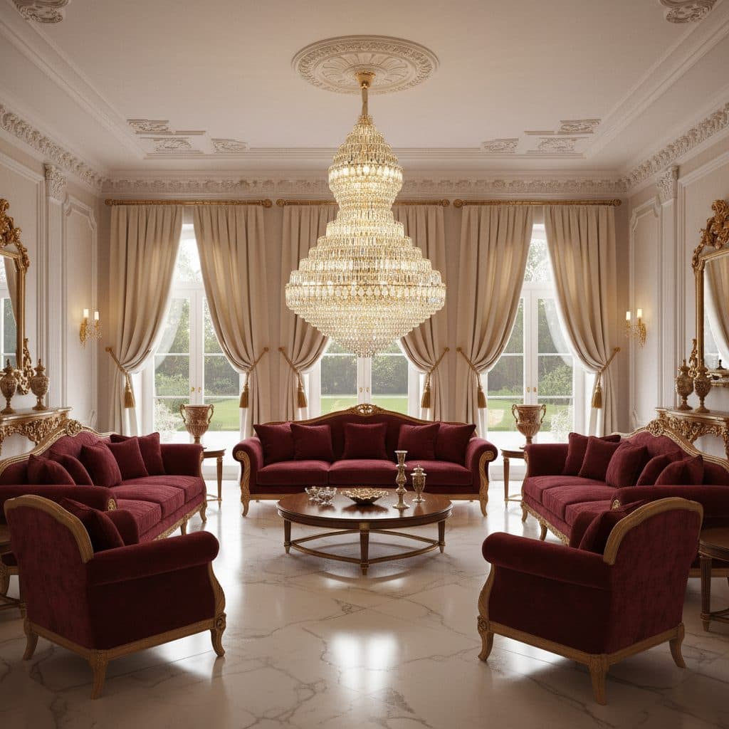Candelabru Cristal Flippy VELVET Supremo 69x E14 Auriu Inaltime Reglabila — imagine 6