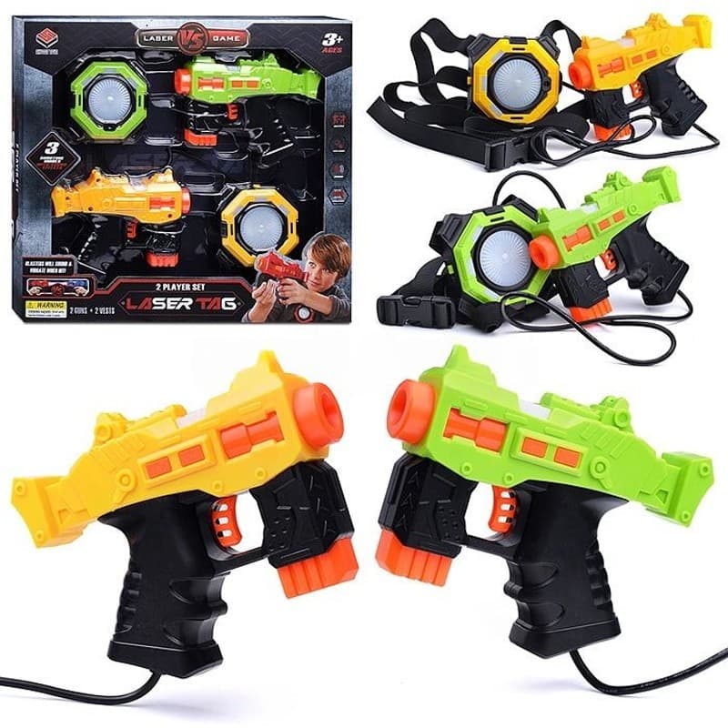 Set de 2 arme de jucarie Laser Tag Procart — imagine 1
