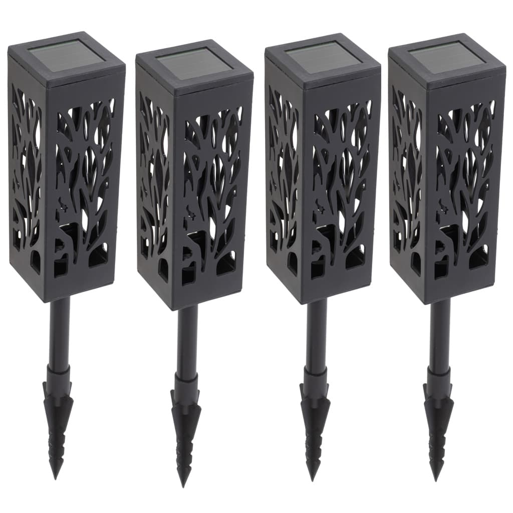 Set 4 Lampi solare de gradina tip Lampion cu LED — imagine 2
