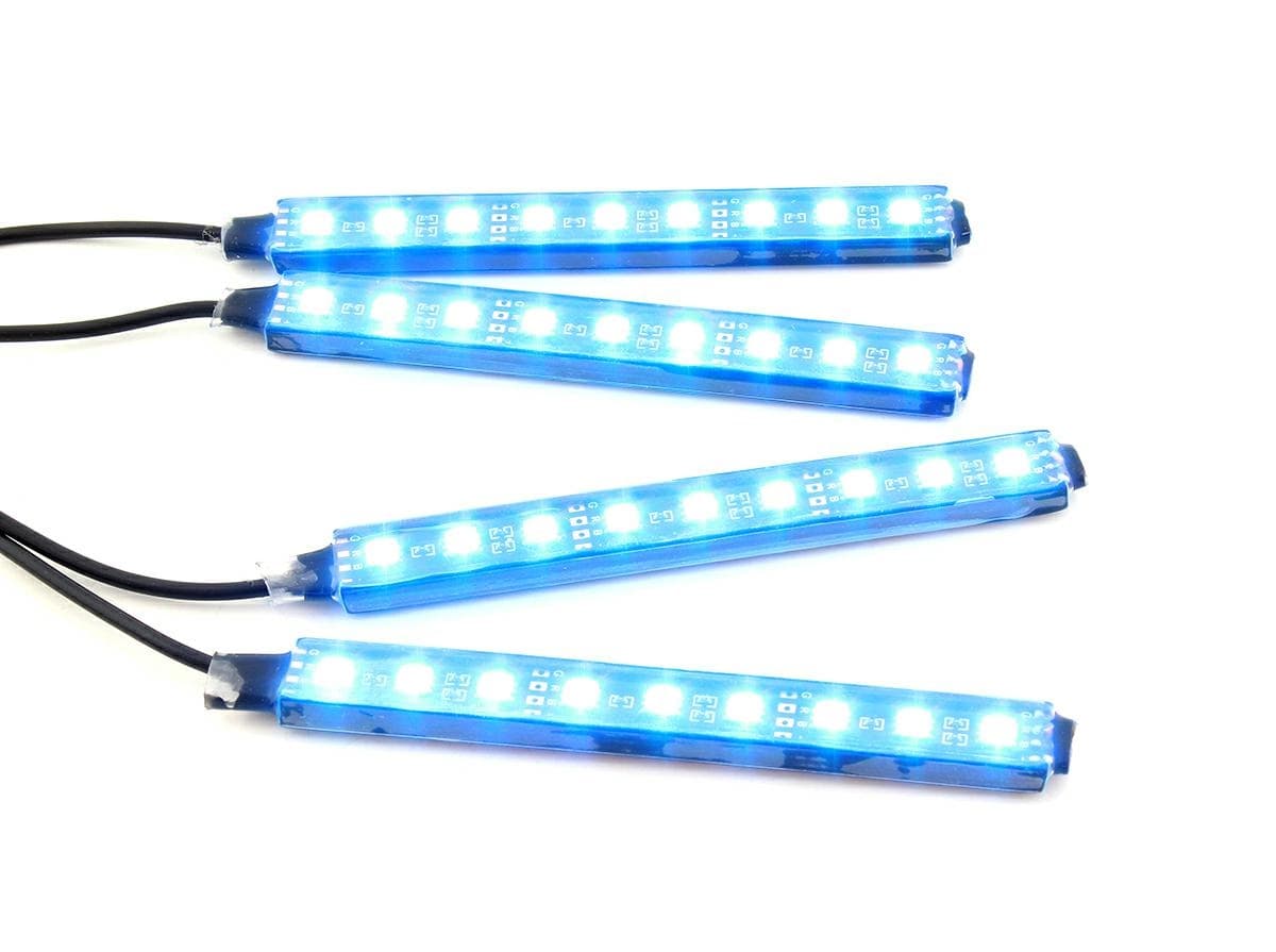Set de iluminare LED RGB UnderCar Bluetooth 12cm ZD65B — imagine 4