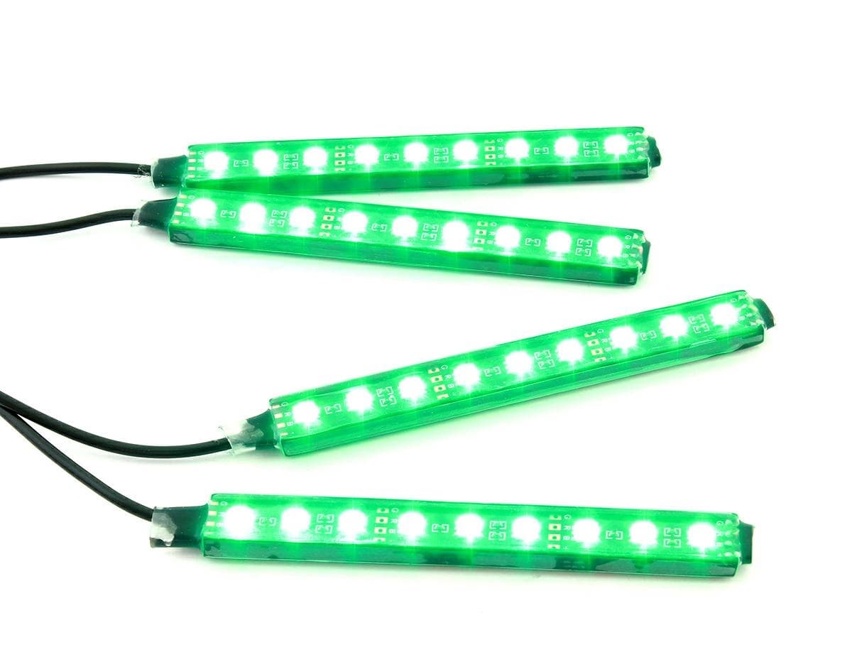 Set de iluminare LED RGB UnderCar Bluetooth 12cm ZD65B — imagine 5