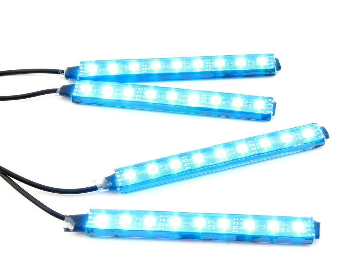 Set de iluminare LED RGB UnderCar Bluetooth 12cm ZD65B — imagine 8