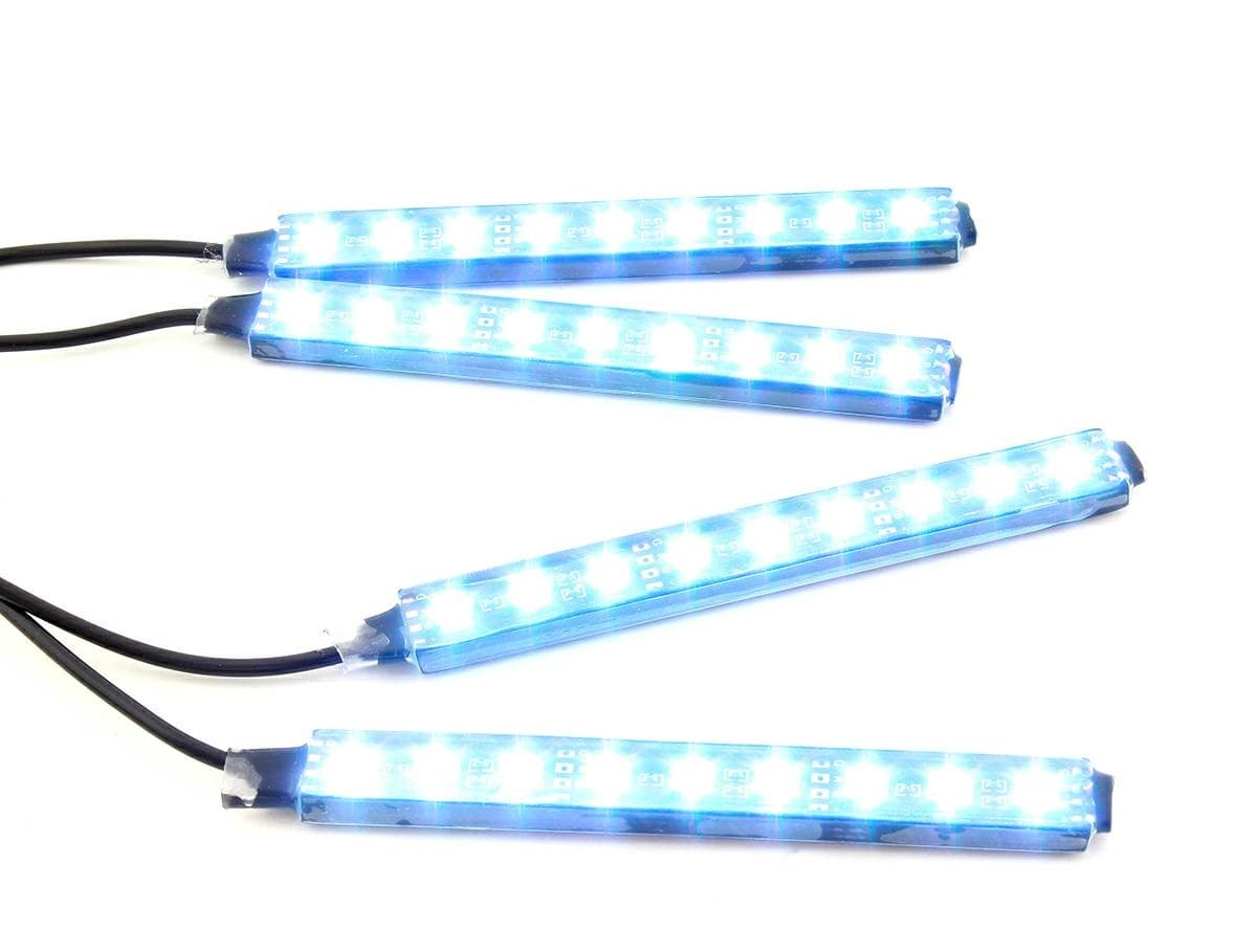 Set de iluminare LED RGB UnderCar Bluetooth 12cm ZD65B — imagine 9