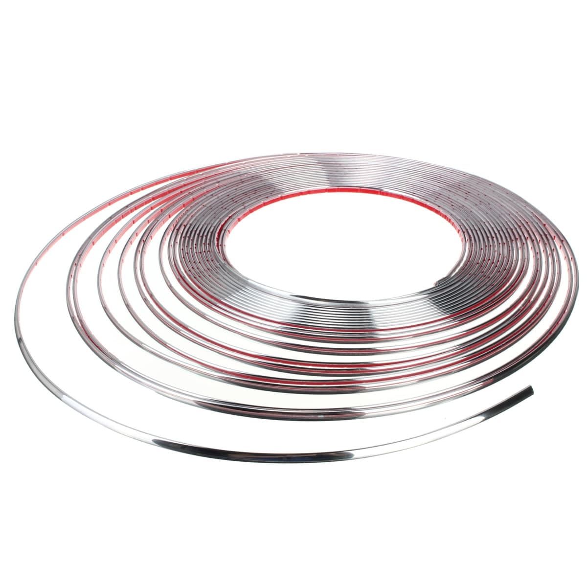 Rola Ornament autoadeziv 10mm x 15m Crom SILVER — imagine 2