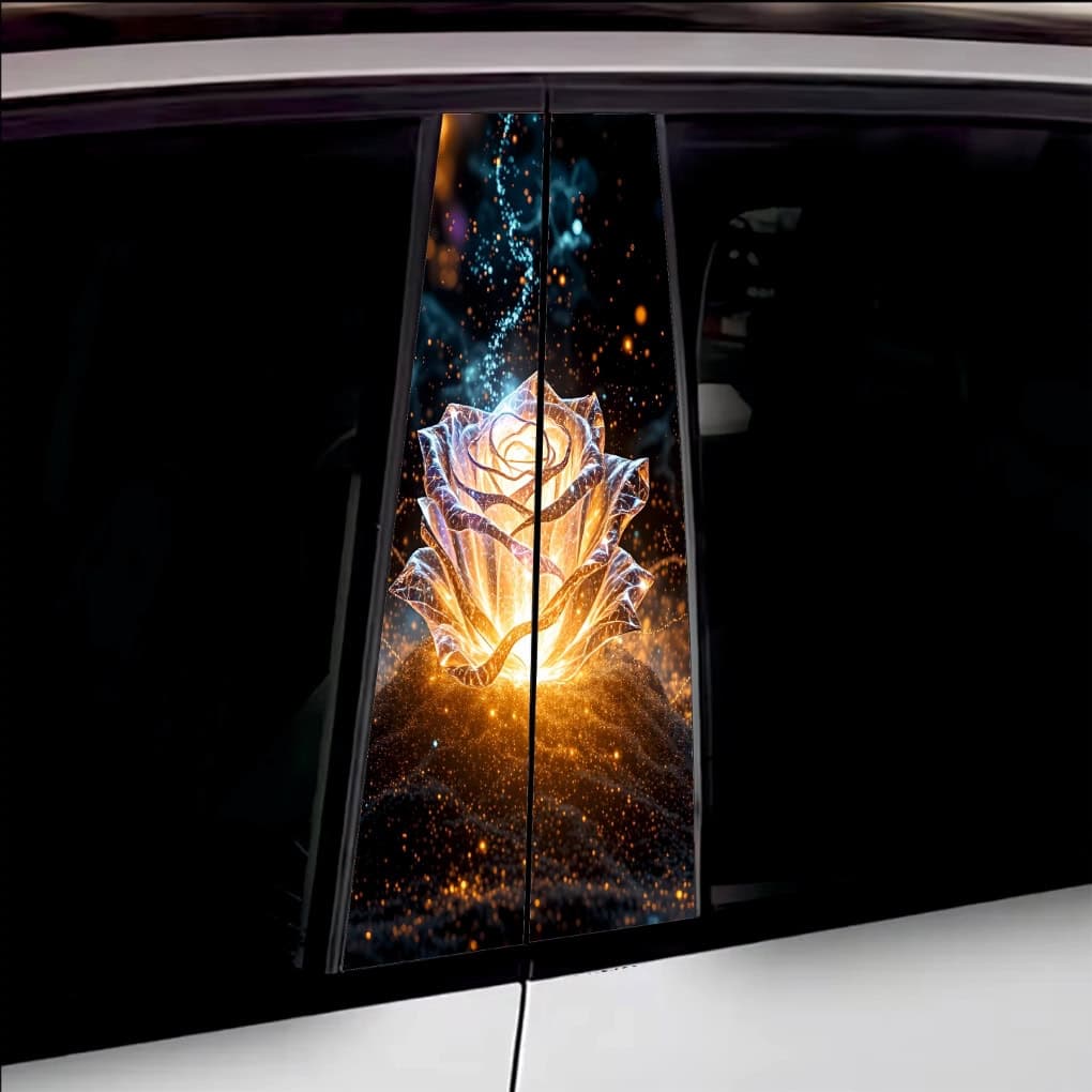 Folii decorative pentru stalpii usilor auto, AVX-SSU-17 — imagine 1