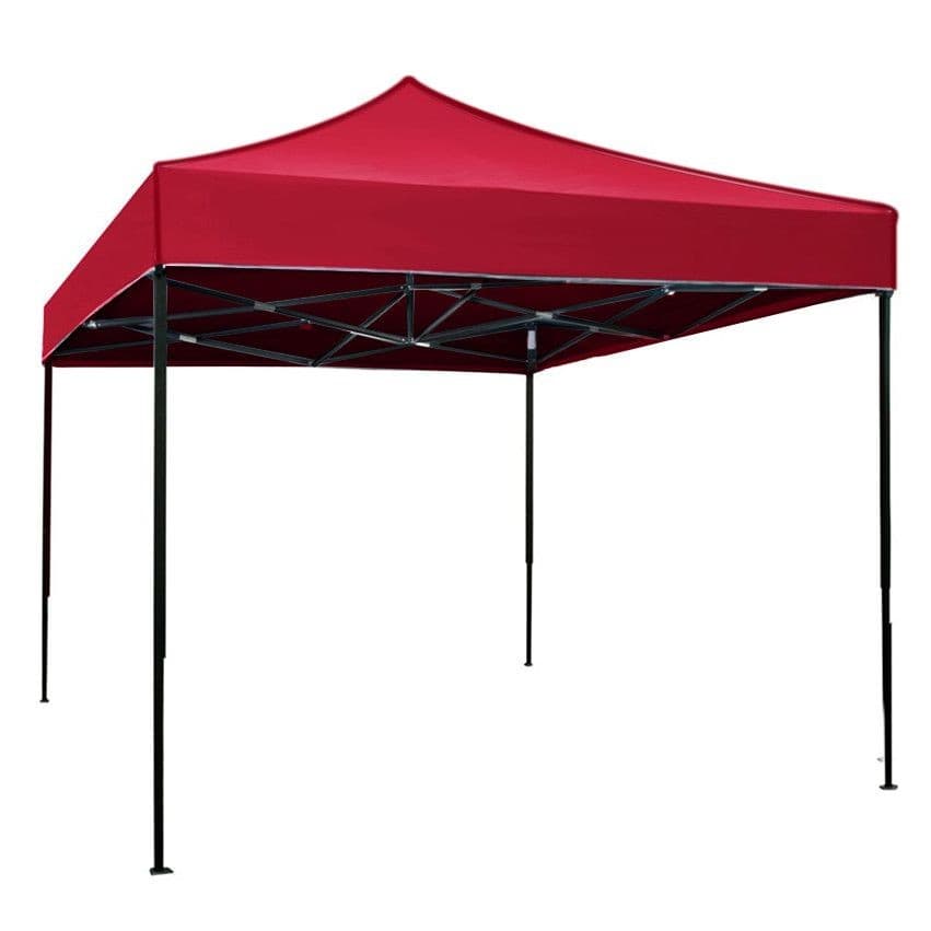 Cort Pavilion Pliabil 3x3m Rosu Flippy — imagine 1